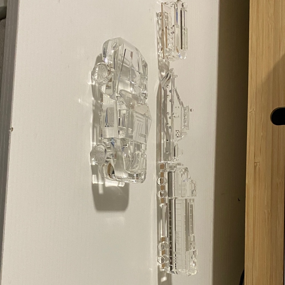 Clear Acrylic Car Model Set